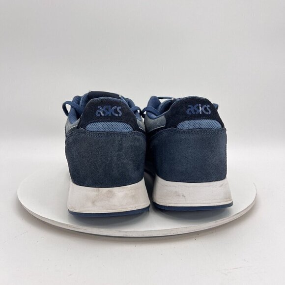 Asics Lyte Classic Men Size 11 1201A103-024 Blue Suede Fabric Athletic Shoes - Picture 9 of 14